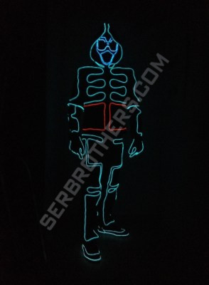 LED costume for Hellowen